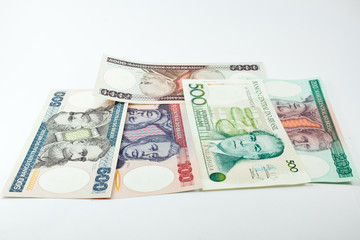 Brazilian old banknote