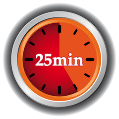 25 MINUTES ICON