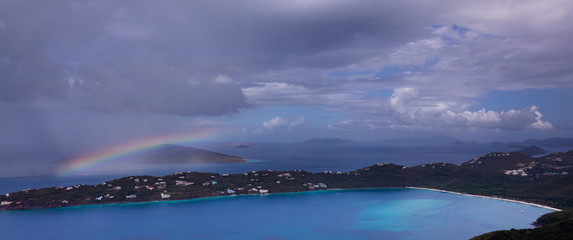 Storm over Magens Bay on St Thomas USVI