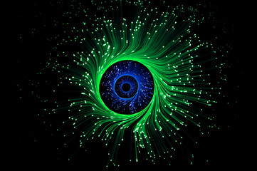 Fiber optical illusion