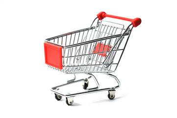 Roter Einkaufswagen - Shopping Cart