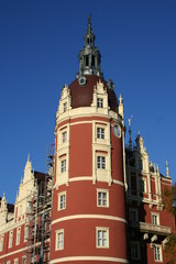 Obraz premium Castle of Fuerst Pueckler in Bad Muskau in Germany