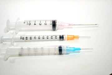 Three Syringes