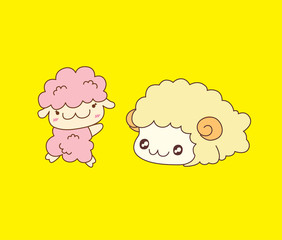 two little lamb