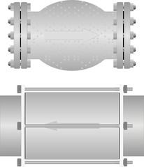 Check valve.