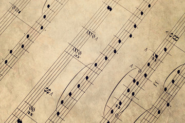 Obraz premium Sfondo musica