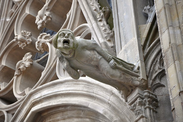 Gargoyle in Carcassonne