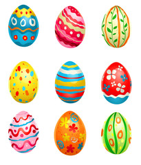 Painted eggs