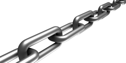 Fototapeta premium 3d chain