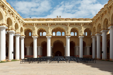 Tirumalai Nayak Palace. Madurai, Tamil Nadu, India