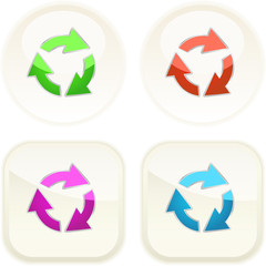 Recycle button set.