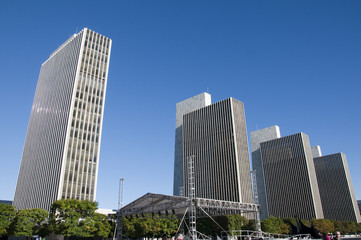 Empire State Plaza in Albany, the state capitol of New York