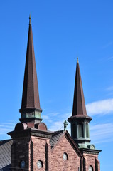 Church Under Blue Sky