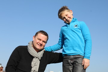 Vater und sein Sohn