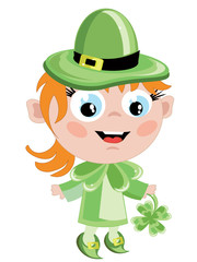 Leprechaun girl