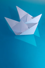 Ships  toy  paper  floats