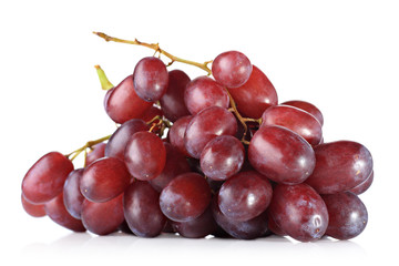 Red grapes