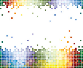 Colorful Pixel Abstract background - 30298275
