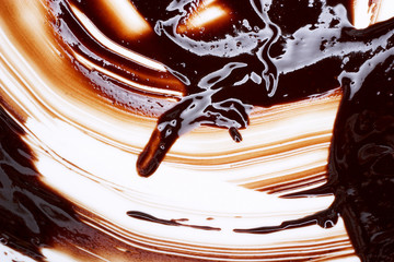 Fluessige Schokolade