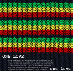 ONE LOVE vector jumper