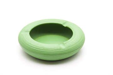 Grüner Aschenbecher