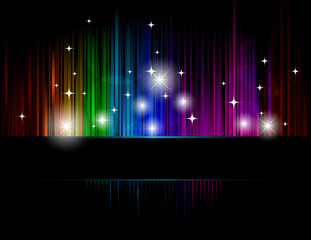 Disco colorful background