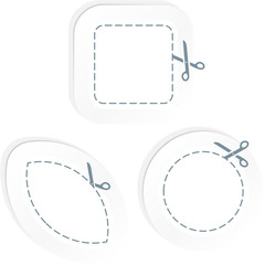 Set of sale label. Vector illustration.