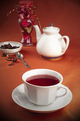 Tea still-life