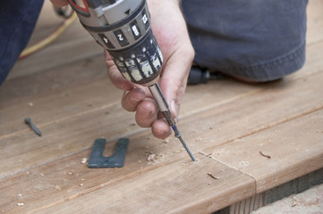 Fastening the deck
