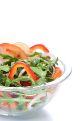 Healthy green salad