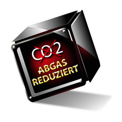 button würfel - CO2 Abgasreduziert