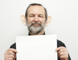 man with great ears