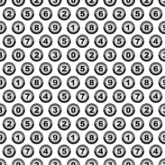 Seamless background with numbers