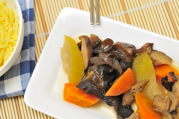 Healthy mixed vegetables