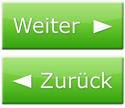 Weiter & Zurück Button - Grün