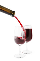 Two glasses of wine