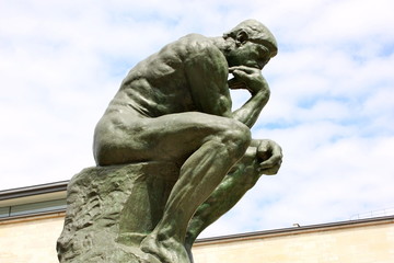 "The Thinker", sculpture of Auguste Rodin