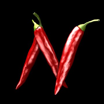 N - Chillischoten