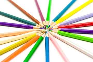 Fototapeta premium color pencils