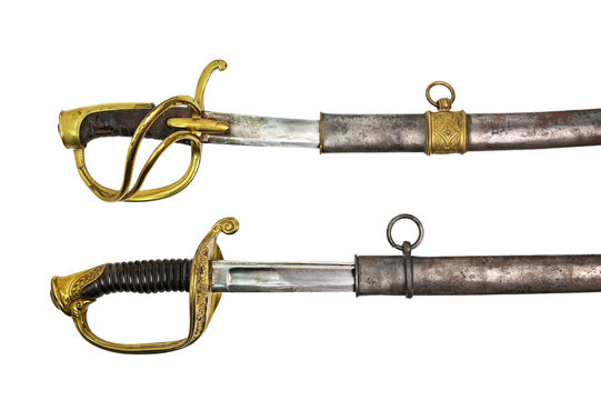 deux épées du moyen Âges