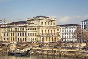 Fototapeta na wymiar Academy of Science (MTA), Budapest, Hungary