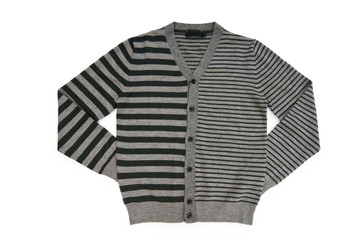 Fototapeta premium Warm sweater isolated on the white background