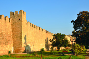 Wall of the Medina of Sousse, Tunisia