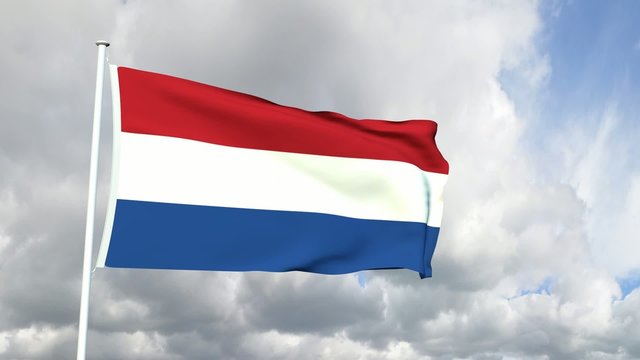 133 - Niederl&auml;ndische Flagge