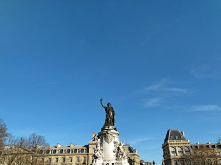 Place de la République, Paris.
