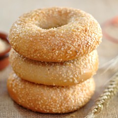 Drei Bagels