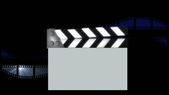 Filmklappe Animation