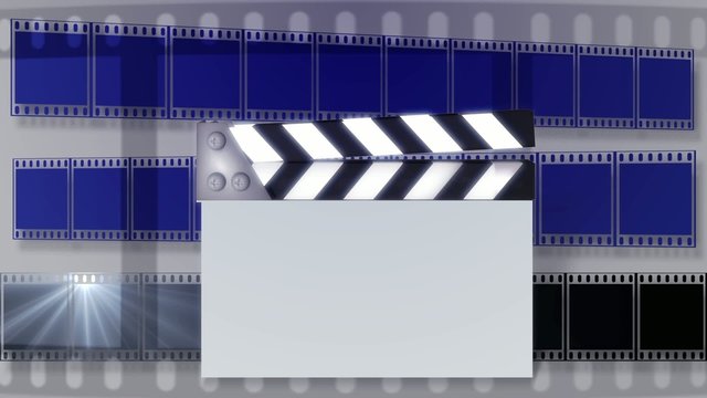 Filmklappe Animation