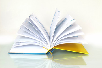 aufgeschlagenes Buch