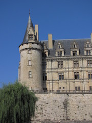 Fototapeta na wymiar Château de La Rochefoucauld ; Charente, Limousin, Périgord